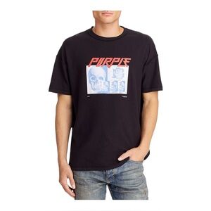 Purple Brand Skull Graphic Inside-out Men’s Tee